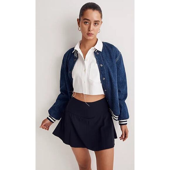 Madewell x Splits59™ Women's Airweight High-Waist Mini Skort Size XS Indigo - Picture 1 of 9